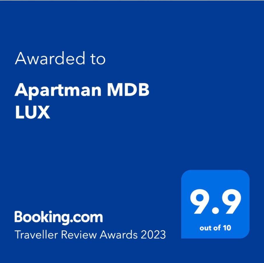 Apartman Mdb Lux Subotica Exteriör bild