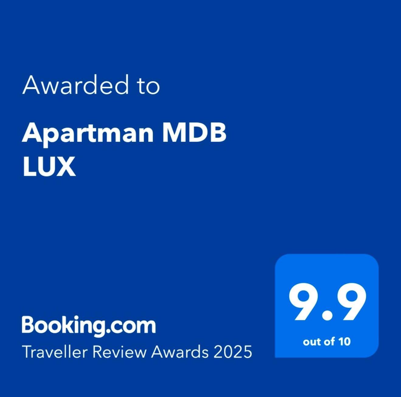 Apartman Mdb Lux Subotica Exteriör bild
